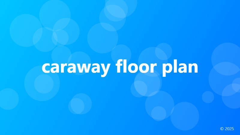 caraway floor plan