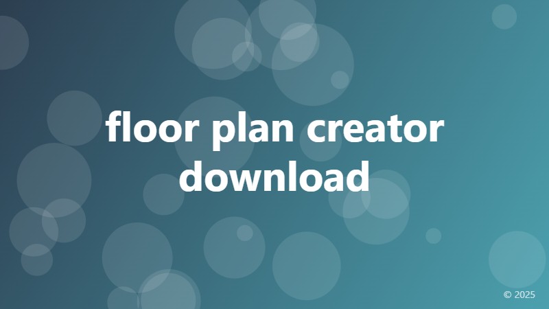 floor plan creator download