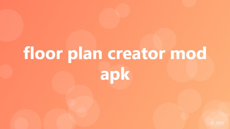 floor plan creator mod apk